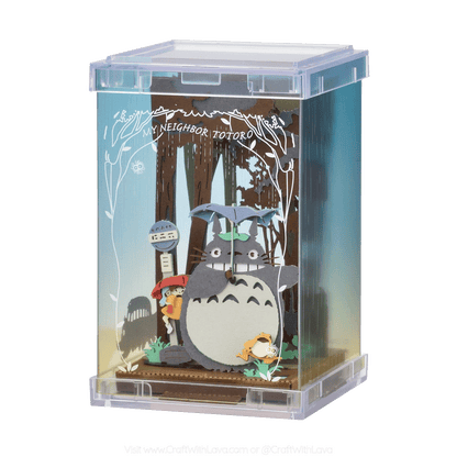 Paper Theater Cube | My Neighbor Totoro | Rain Sound Dance PTC-T05