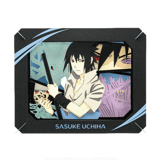 Paper Theater Jumbo | Naruto Shippuden | Sasuke Uchiha PT-J02