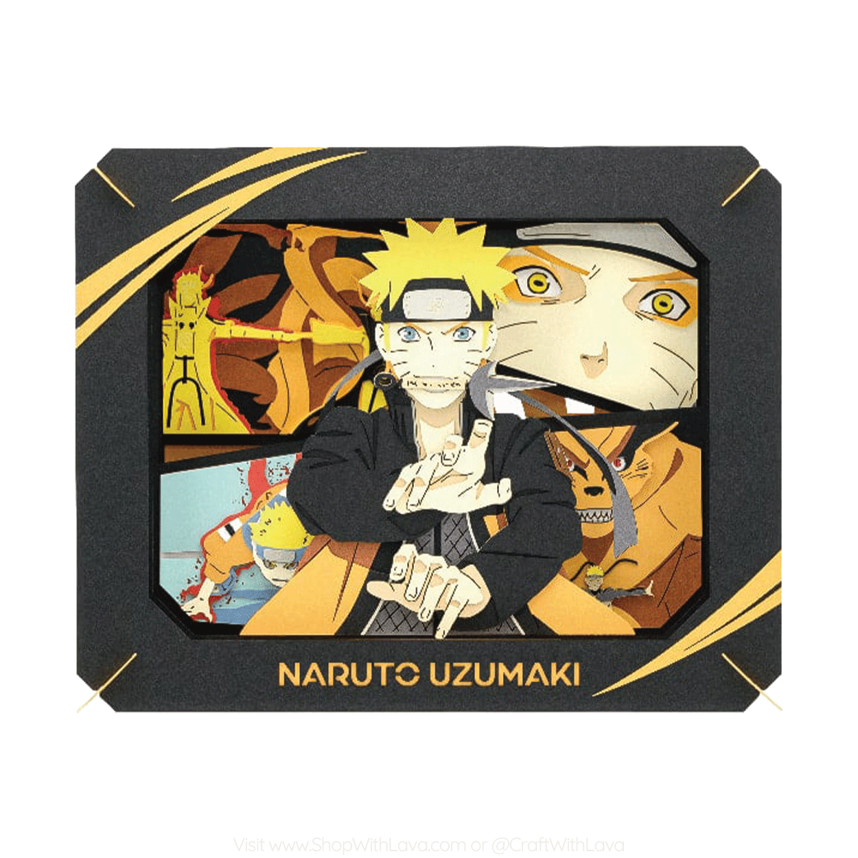 Paper Theater Jumbo | Naruto Shippuden | Naruto Uzumaki PT-J01