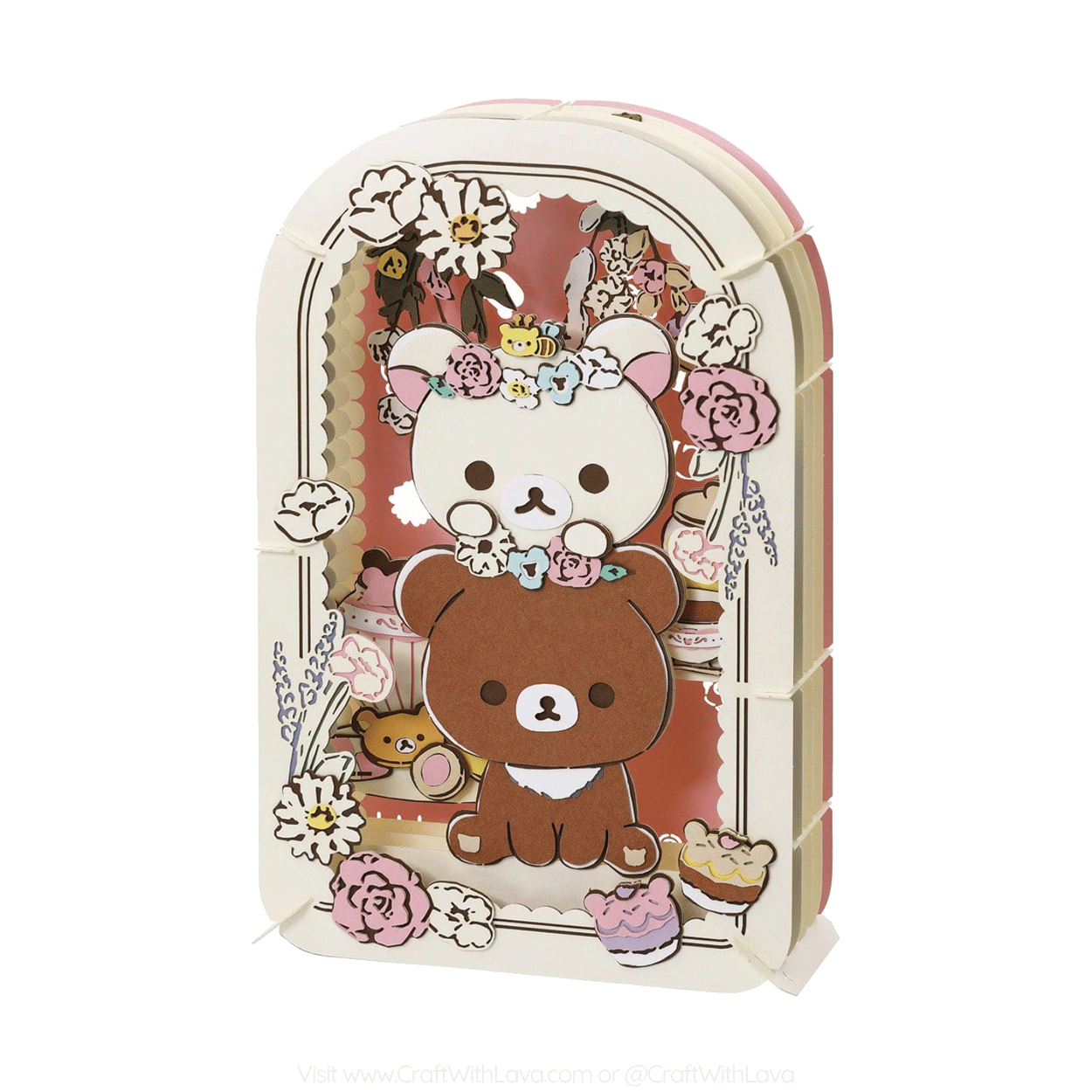 Paper Theater | Rilakkuma | Flower Tea Time PT-L69