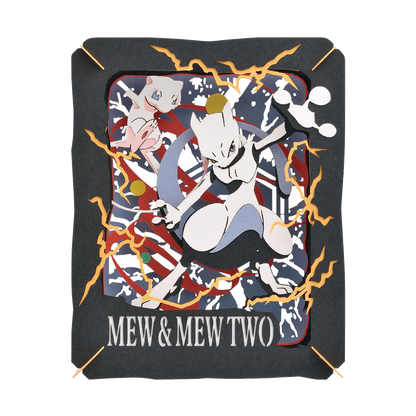 Paper Theater | Pokémon | Mew & Mewtwo