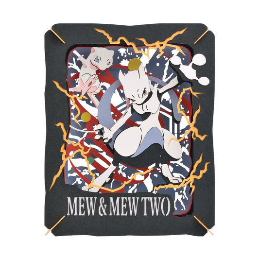 Paper Theater | Pokémon | Mew & Mewtwo