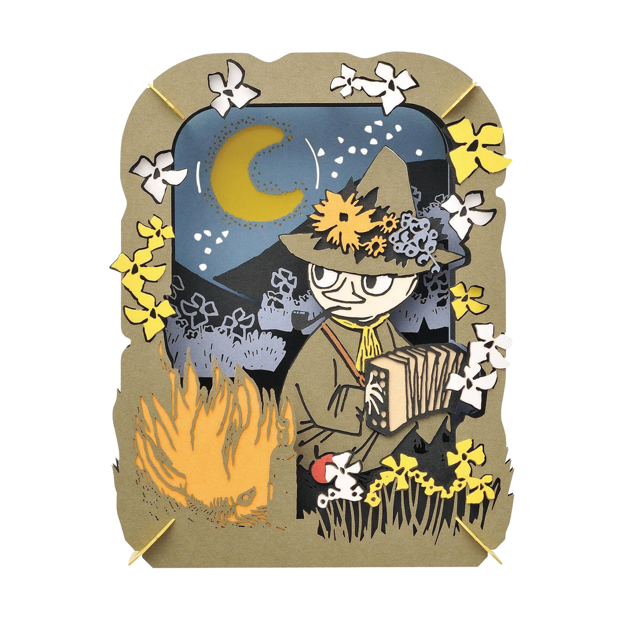 Paper Theater | Moomin | Moonlit Snufkin