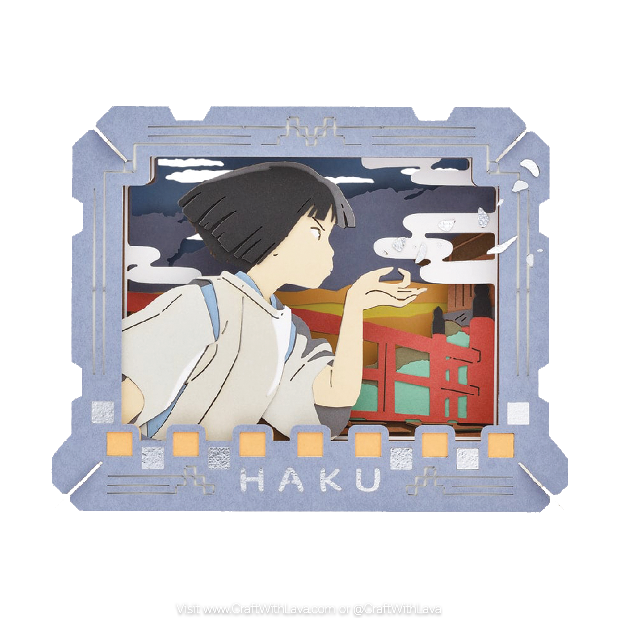 Paper Theater | Spirited Away | Haku Nigihayami