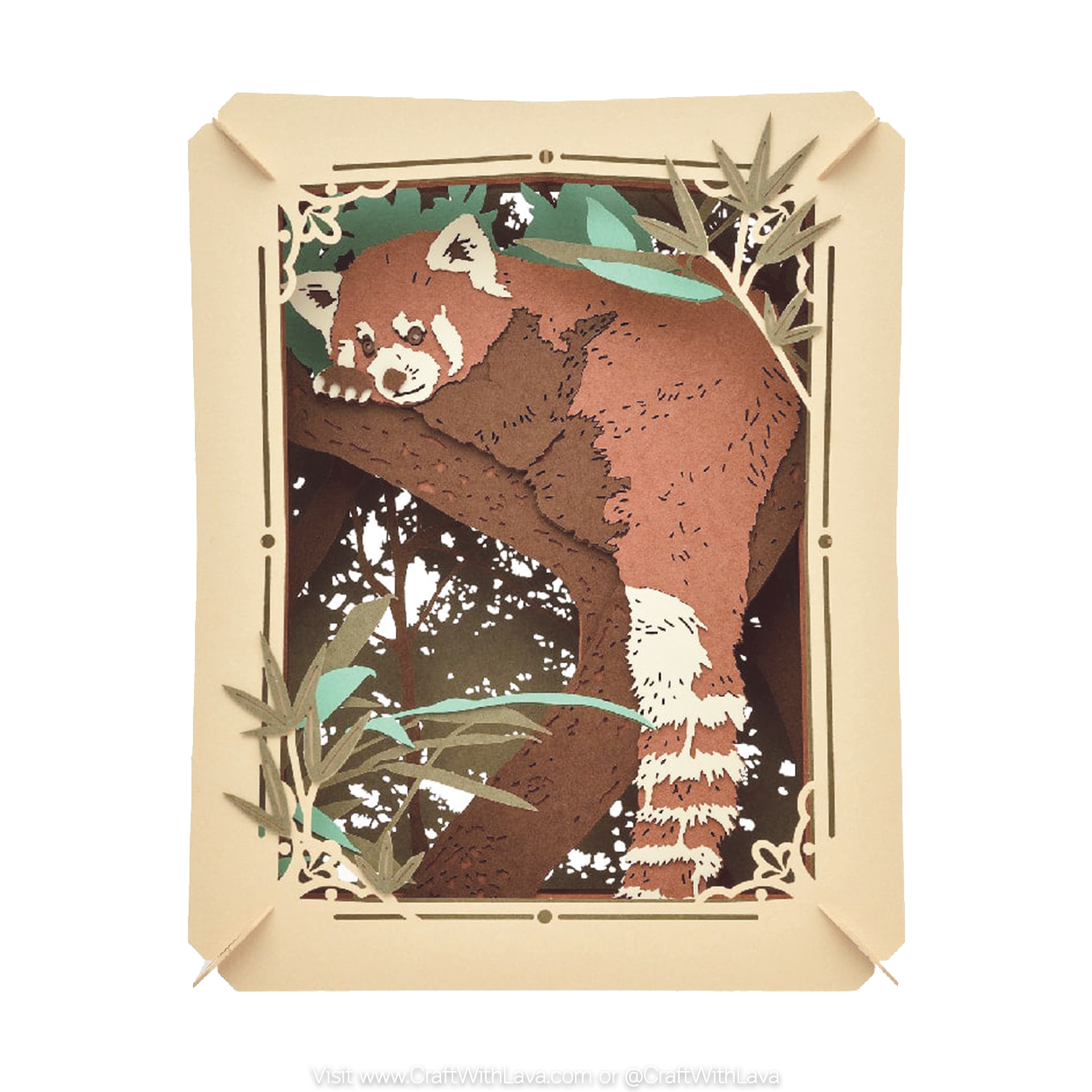 Paper Theater | Animal Series | Red Panda