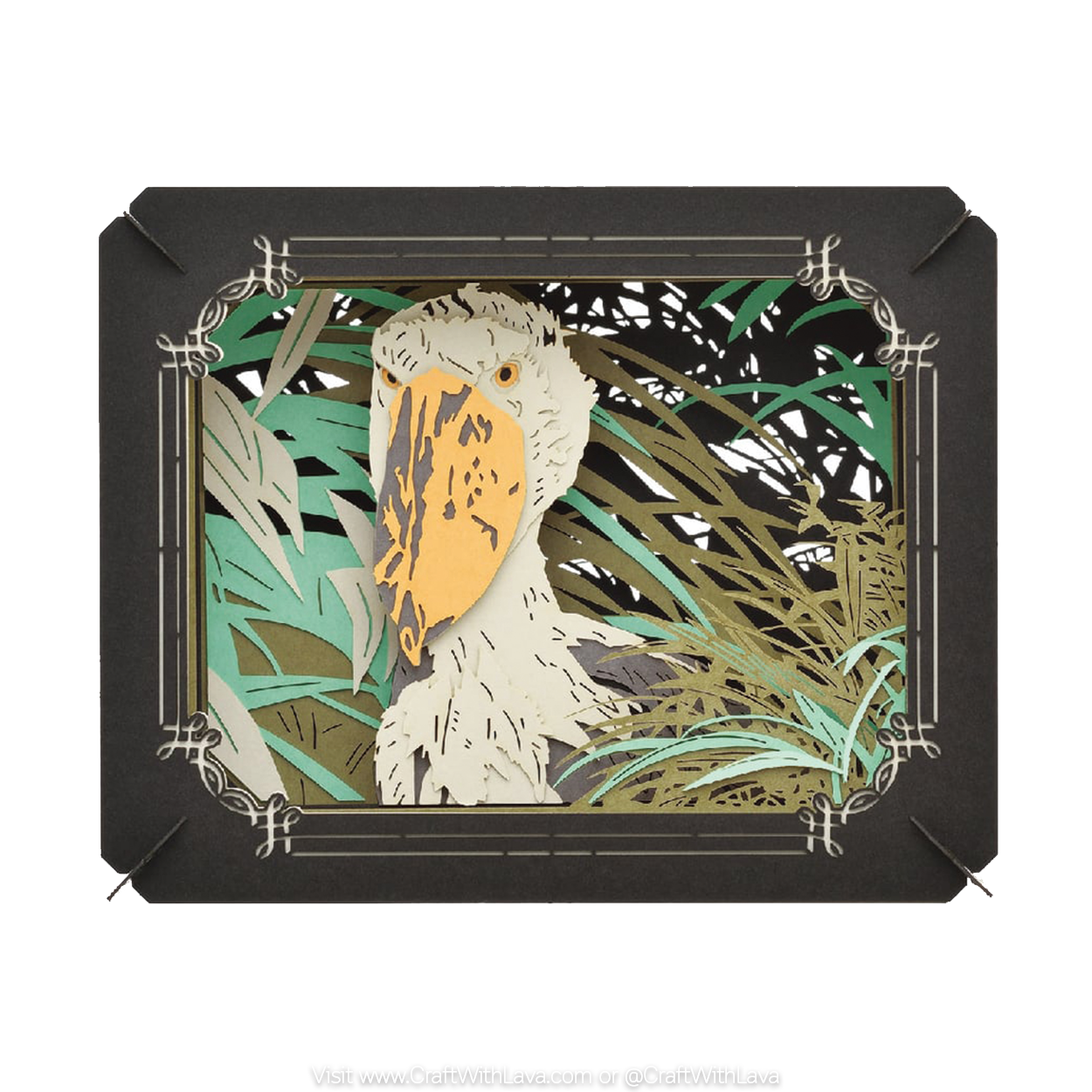 Paper Theater | Animal Series | Shoebill Bird