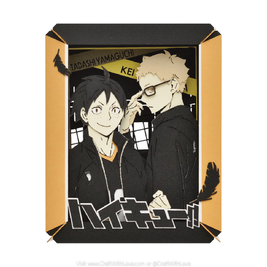 Paper Theater | Haikyu!! | Hotaru Tsukishima & Tadashi Yamaguchi