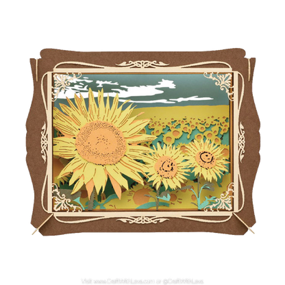 Paper Theater | Flower Series | Sunflower ( Himawari )