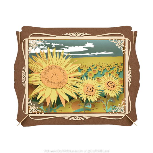 Paper Theater | Flower Series | Sunflower ( Himawari )