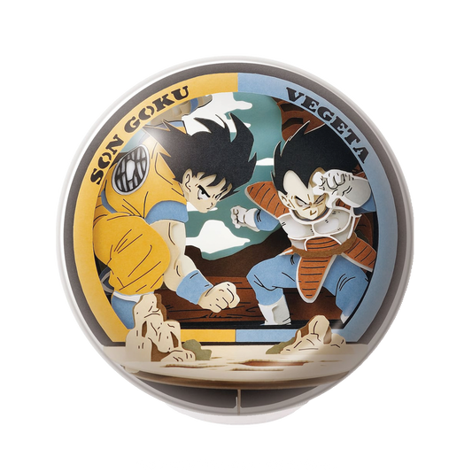 Paper Theater Ball | Dragon Ball Z | Son Goku vs Vegeta