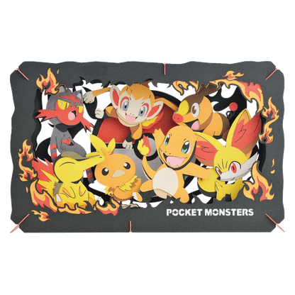 Bundle! Paper Theater | Pokémon | Grass + Water + Fire Type