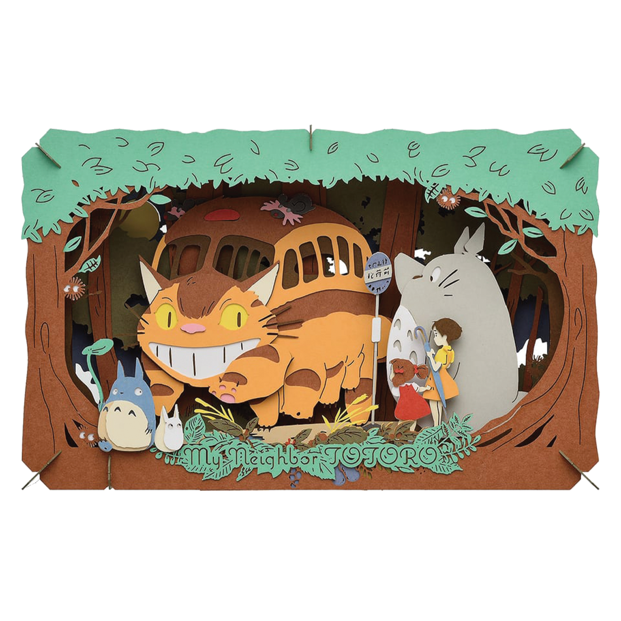 Paper Theater | My Neighbor Totoro | Cat Bus Arrives PT-L18