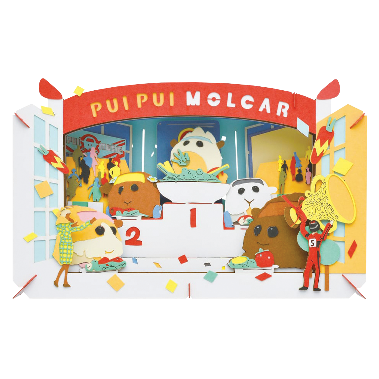 Paper Theater | PUI PUI Molcar | Racing! PT-L20