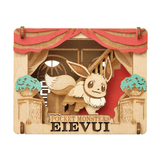 Paper Theater Wood | Pokémon | With Eevee