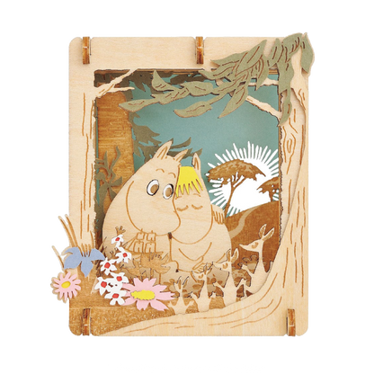 Paper Theater Wood | Moomin | Moomin and Snork Maiden