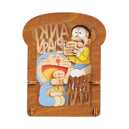 Paper Theater Wood | Doraemon | Memorizing Bread