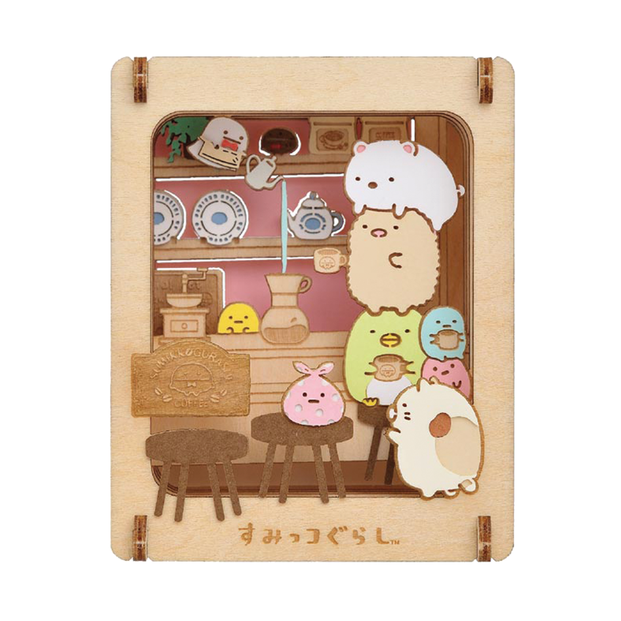 Paper Theater Wood | Sumikko Gurashi | Cafe Sumikko