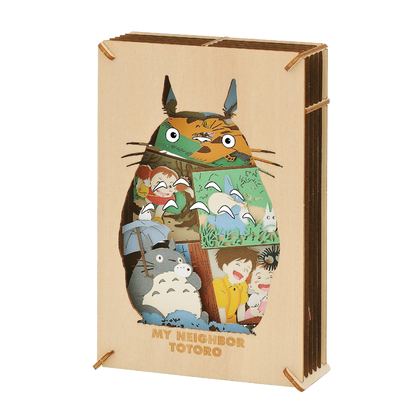 Paper Theater Wood | My Neighbor Totoro | Movie Collage