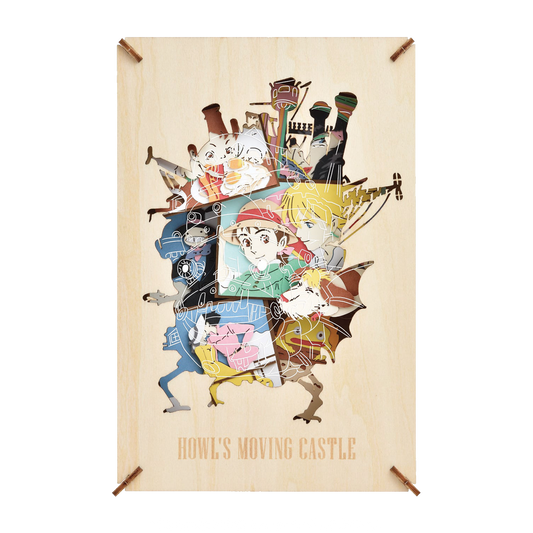 Paper Theater Wood | Howl's Moving Castle | Howl's Moving Castle