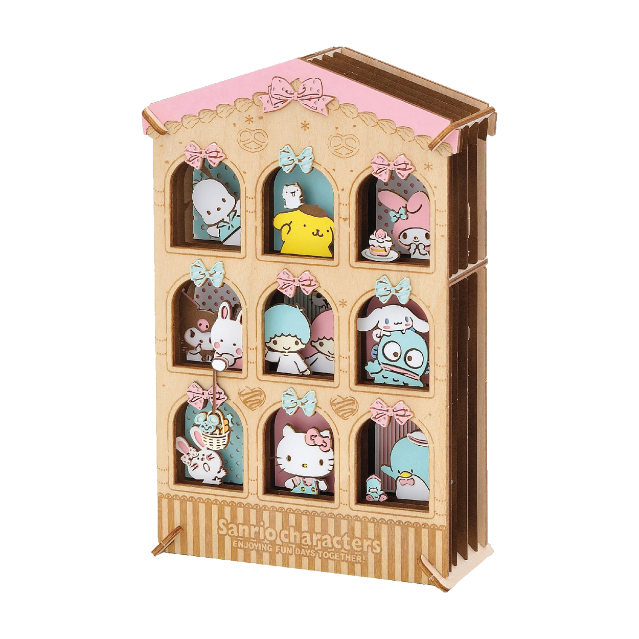 Paper Theater Wood | Sanrio Characters | Sweet House